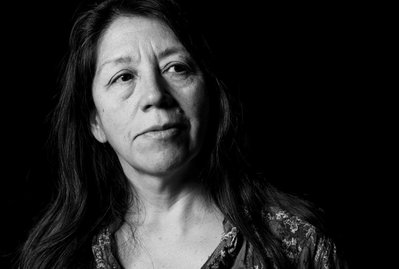 Retrato de la poeta Eliana Pulquillanca Nahuelpan