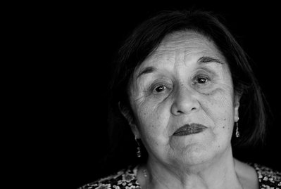 Retrato de la escritora Sonia Caicheo Montecinos