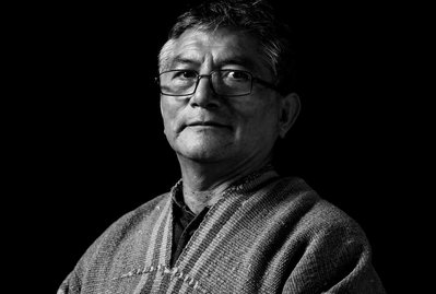 Retrato del poeta Ricardo Loncon Antileo