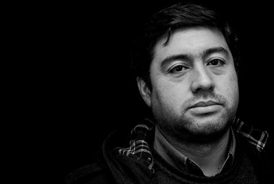 Retrato del poeta Cristian Cayupan