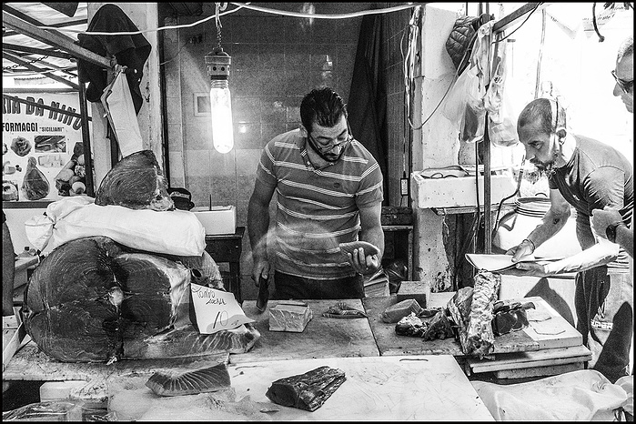 Fish market in Palermo