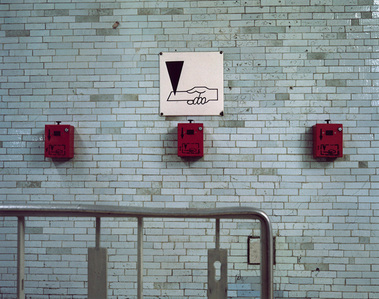 Matthias Hoch, Berlin-Alexanderplatz III, 1988, c-print, 50x60 cm
