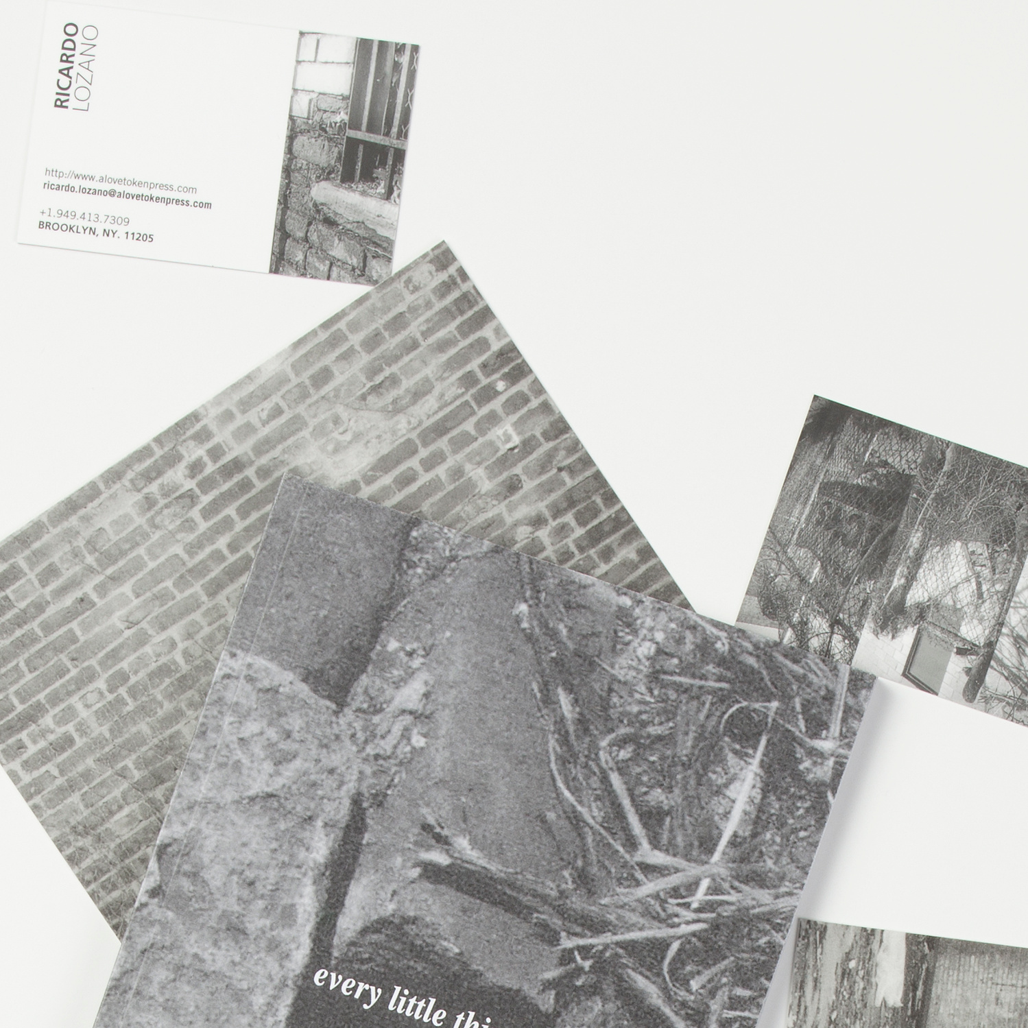 Every Little Thing, photobooks, Ricardo Lozano, A Love Token, Designer, Editorial,