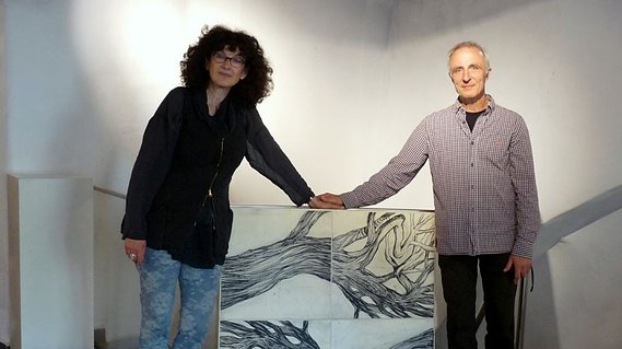 Danielle Grosbusch avec Dariusz Kaca at the Be My Guest Expo