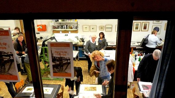 The Atelier Empreinte, a place where Danielle created quite a few of her artworks