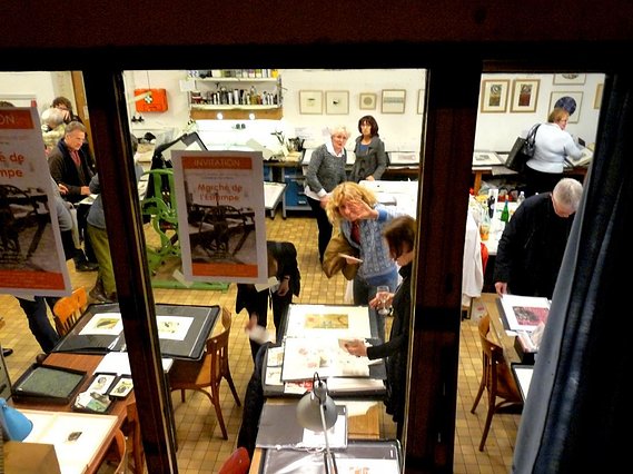 The Atelier Empreinte, a place where Danielle created quite a few of her artworks