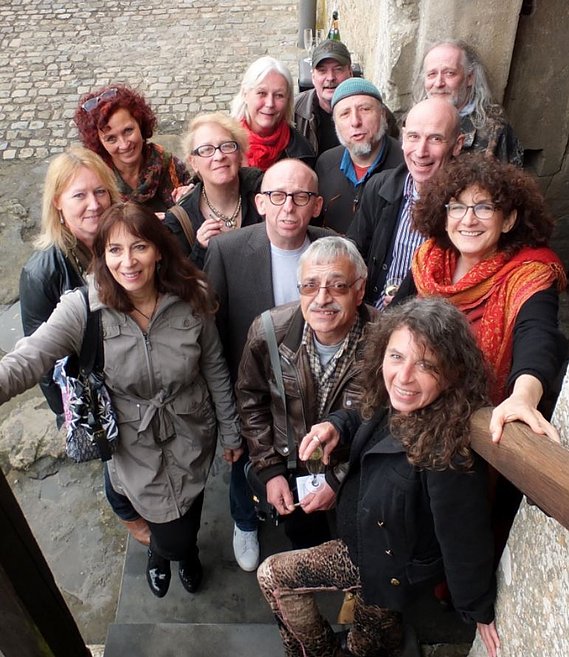 Danielle Grosbusch's class from the Beaux Arts school