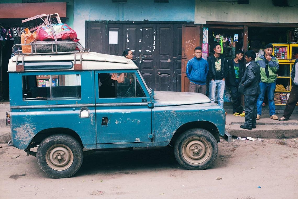 In the centre of town Maneybhanjang