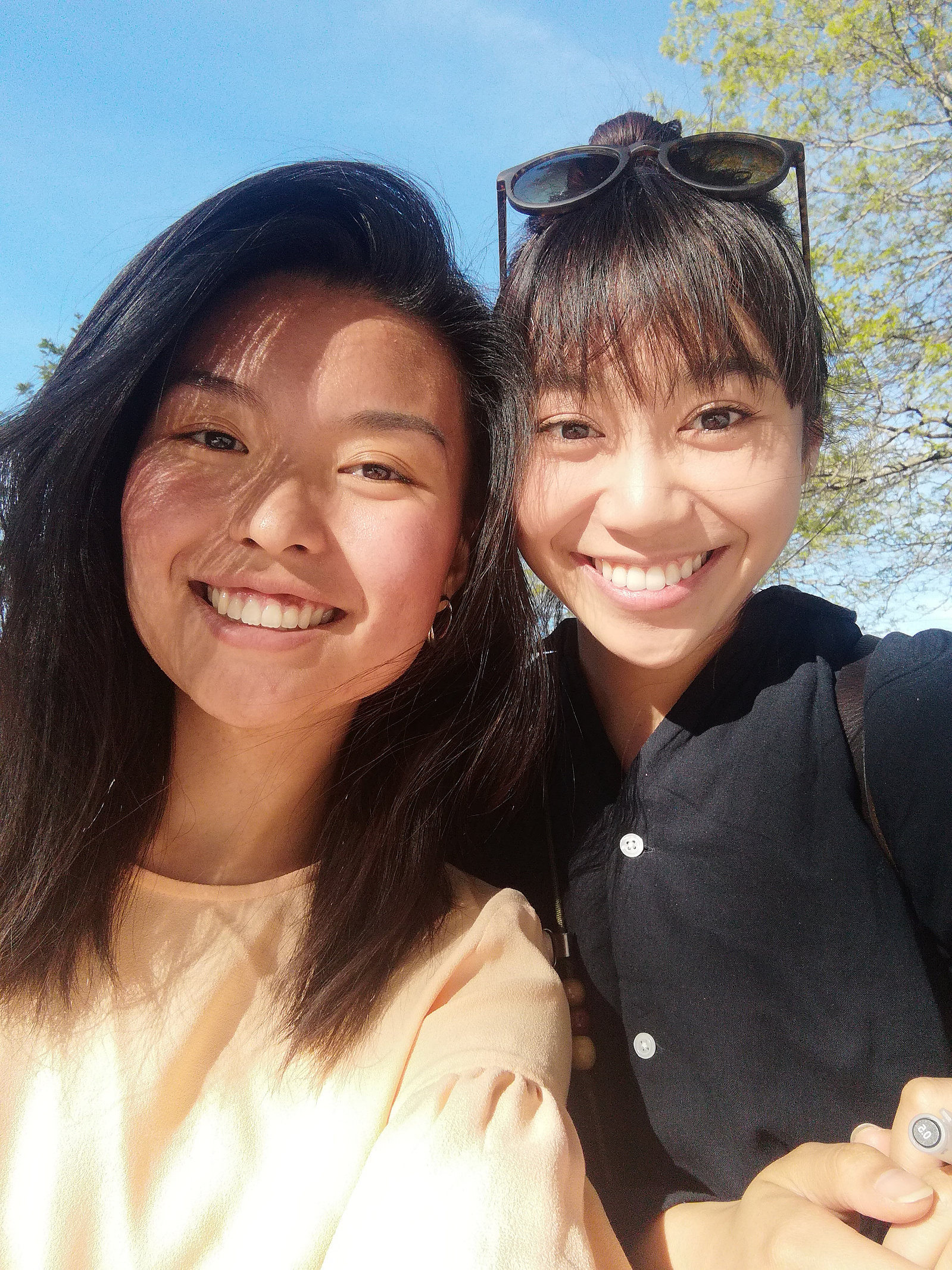 A photograph of myself and Claudia.