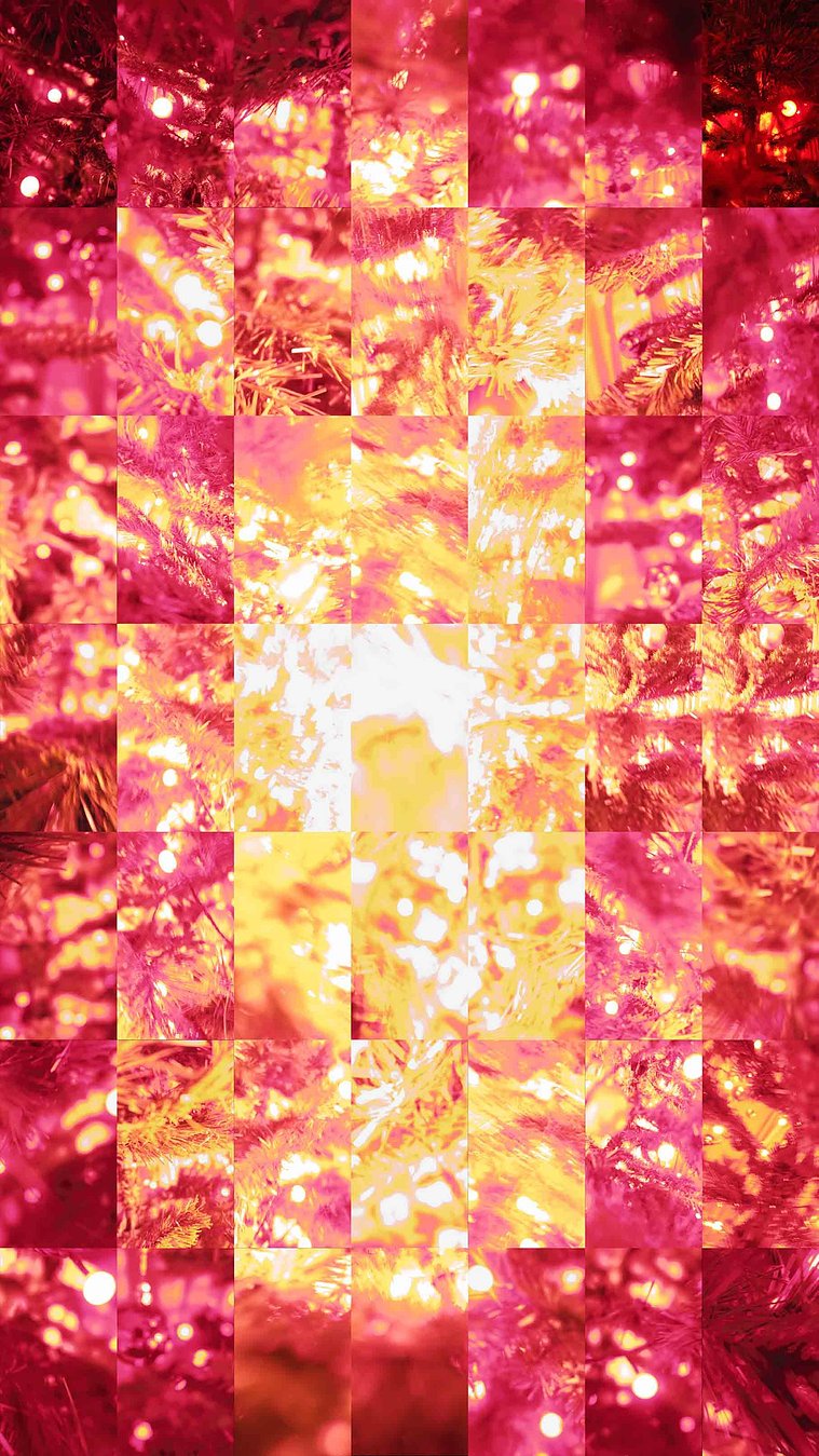 Inflation stage, Big Bang, photo collage