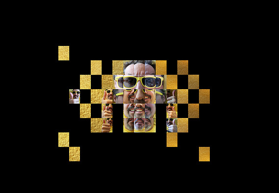 The Wise Old Man, Carl jung, Individuation, photo collage