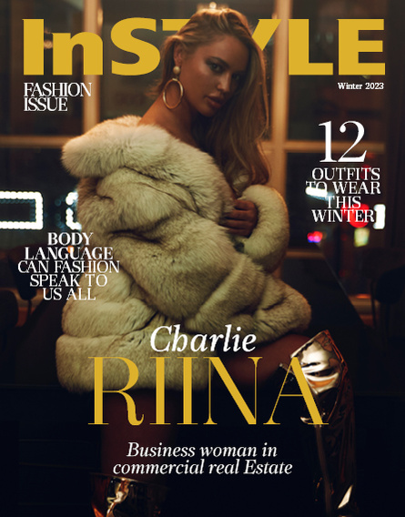 Charlie Riina for InStyle Moldova, photographed by Dwayne Evans. Editorial photographer, Editorial photography, Charlie Riina, InStyle Magazine, Dwayne Evans, Fashion photographer, Best Toronto Fashion Photographer