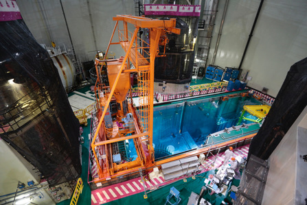 ​Coeur de réacteur nucléaire