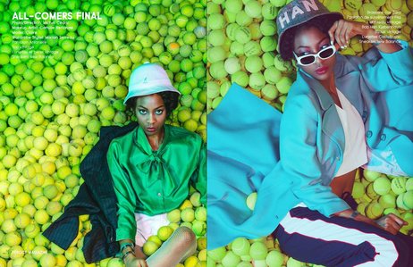 publication de photographie mode de vêtements pour un magazine