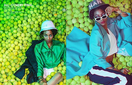 publication de photographie mode de vêtements pour un magazine