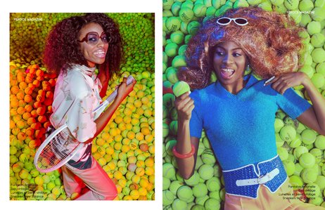 publication de photographie mode de vêtements pour un magazine