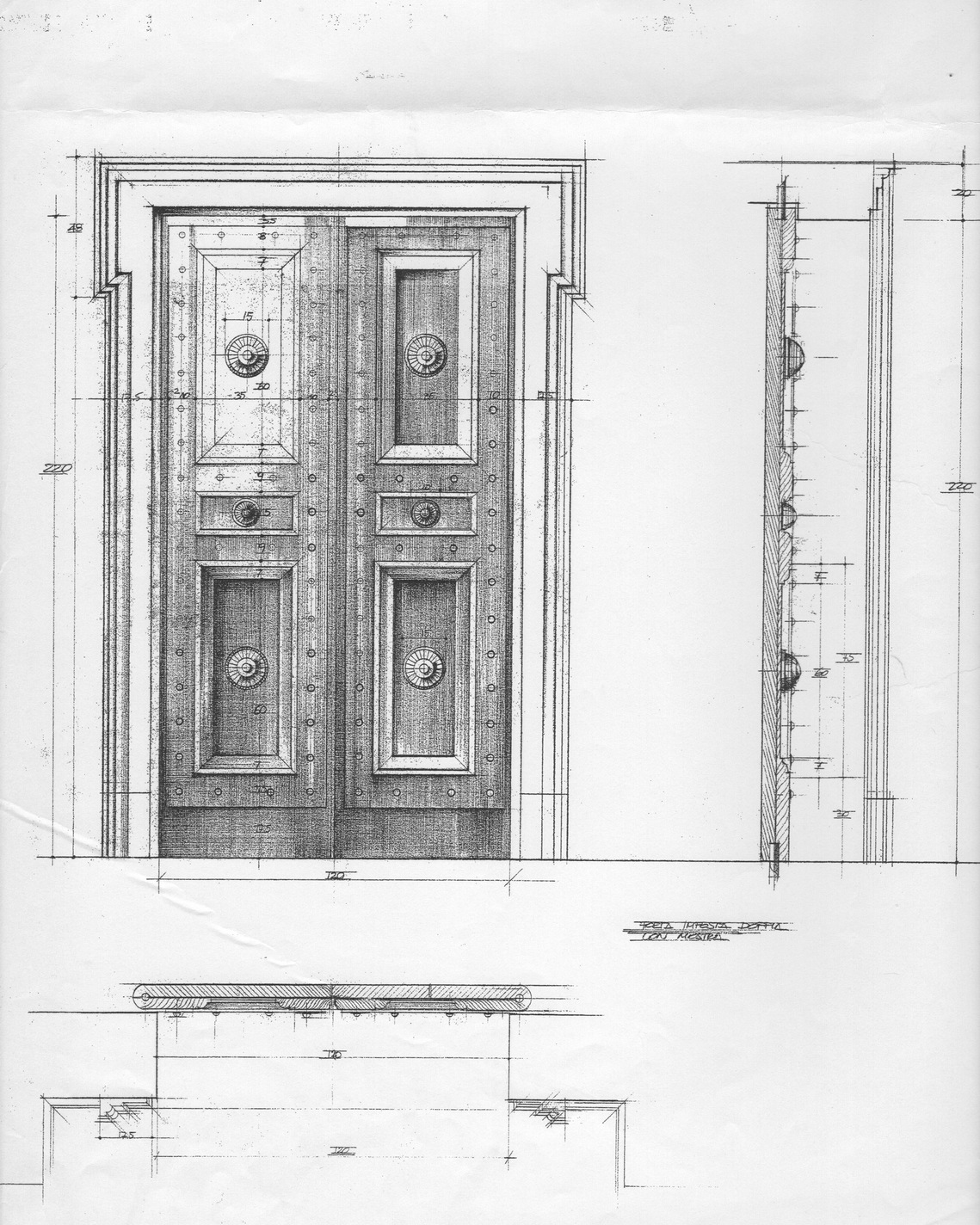 Door for Roman Villa in HBO 