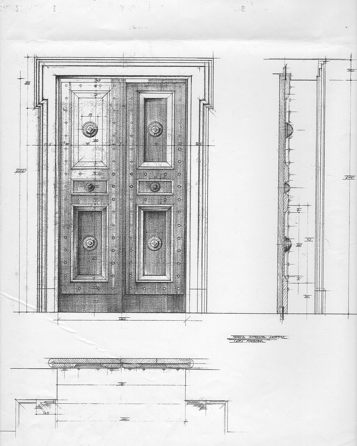 Door for Roman Villa in HBO 