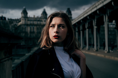 Portrait dans la lumière