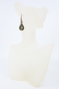 Packshot bijoux : boucles d'oreilles