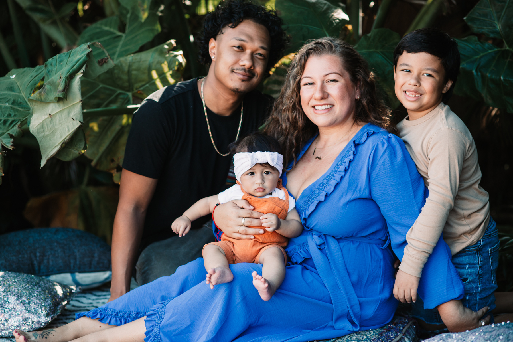 South Florida Family Portrait Session with Shaina, Kerry, Braylon and Kassidy