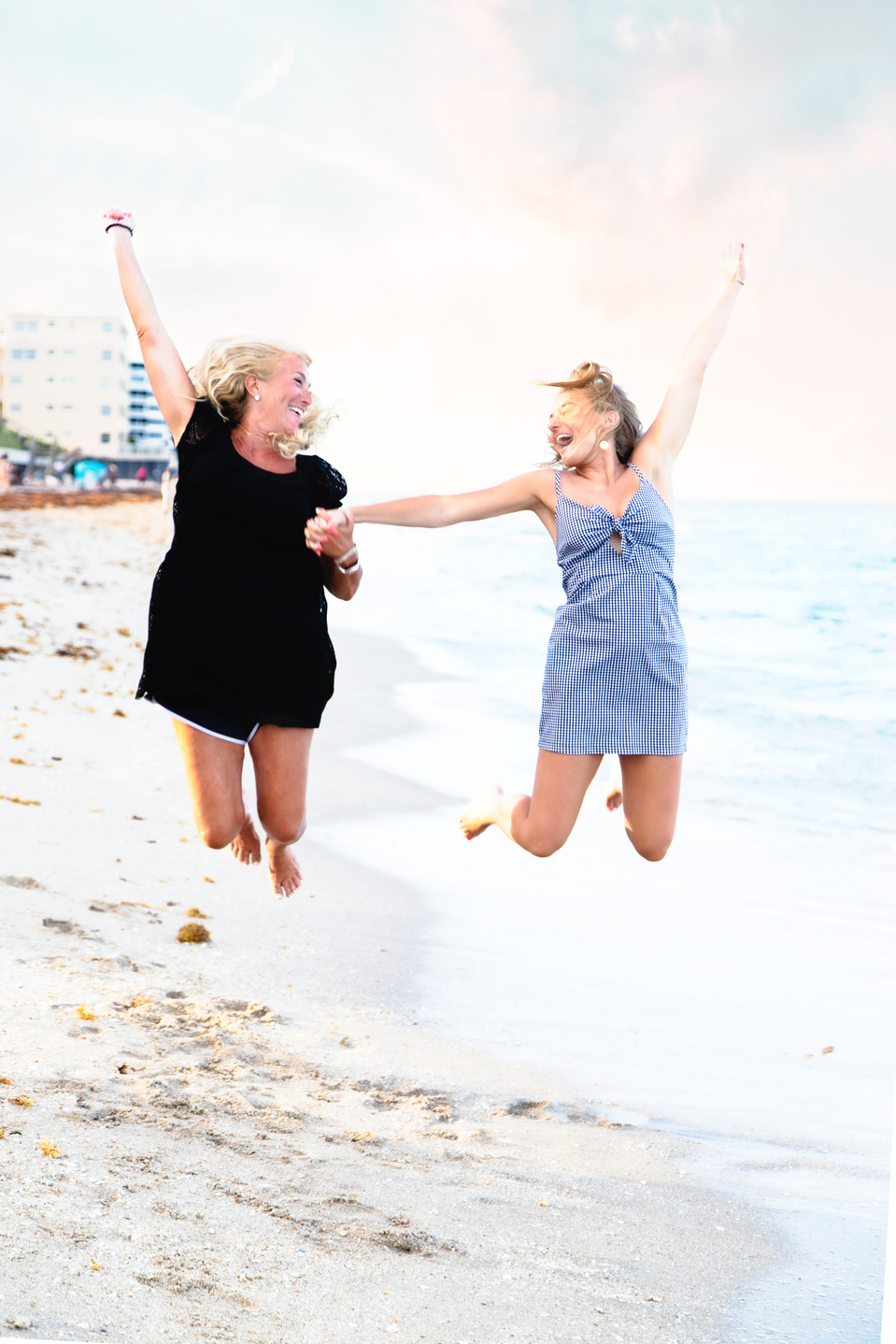 Family Portrait at the Eau Palm Beach captured by Gina Burg