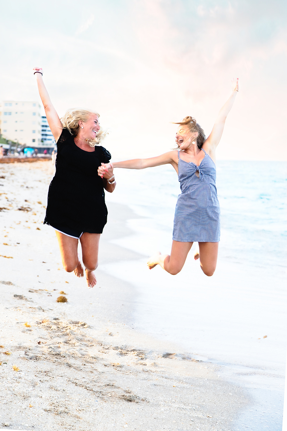 Family Portrait at the Eau Palm Beach captured by Gina Burg