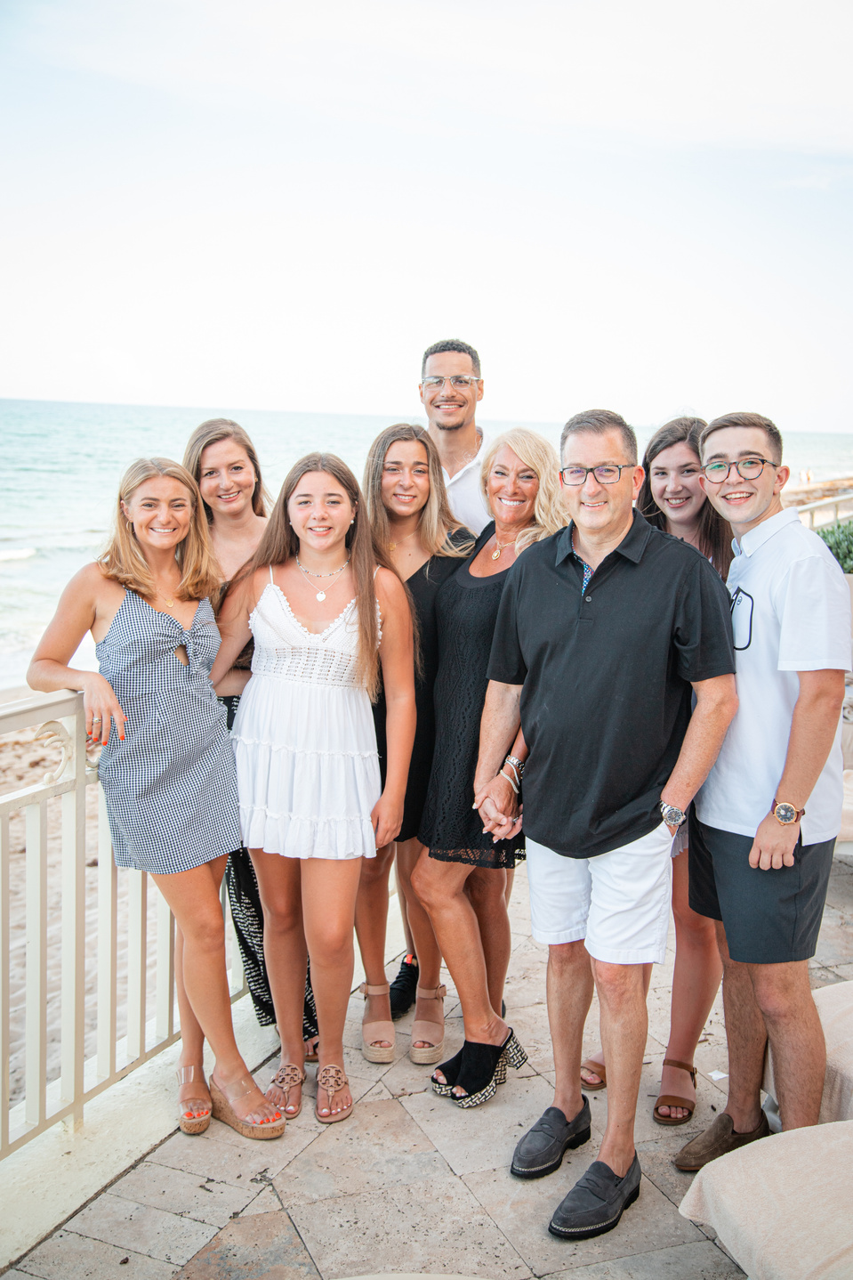 Family Portrait at the Eau Palm Beach captured by Gina Burg