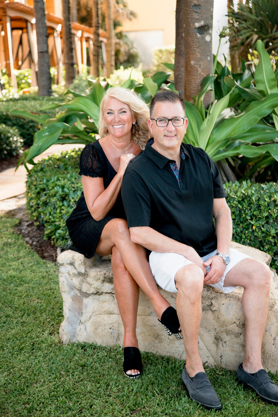 Family Portrait at the Eau Palm Beach captured by Gina Burg