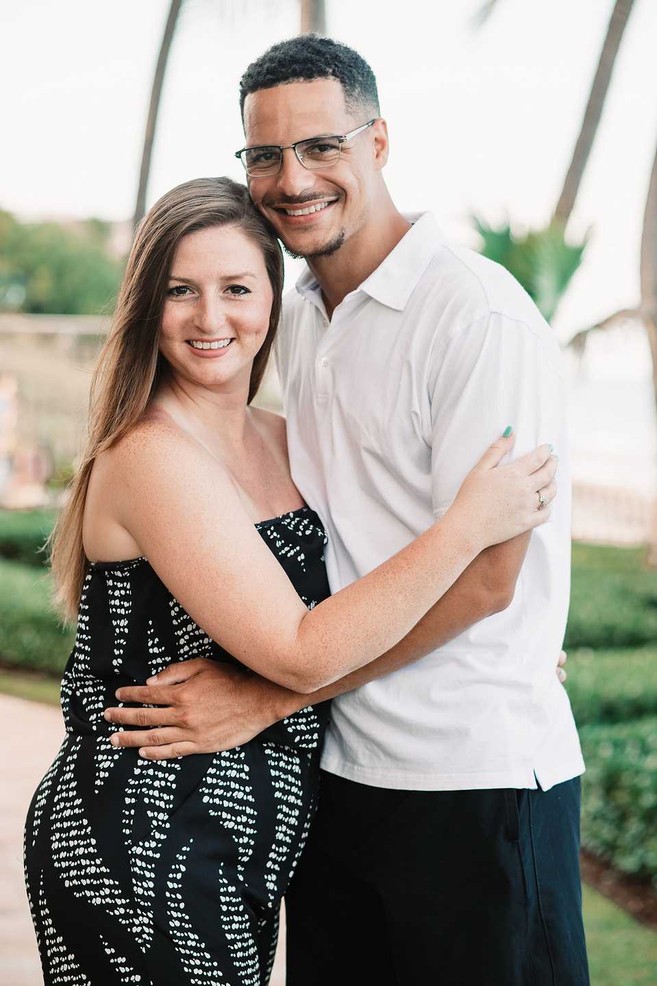 Family Portrait at the Eau Palm Beach captured by Gina Burg