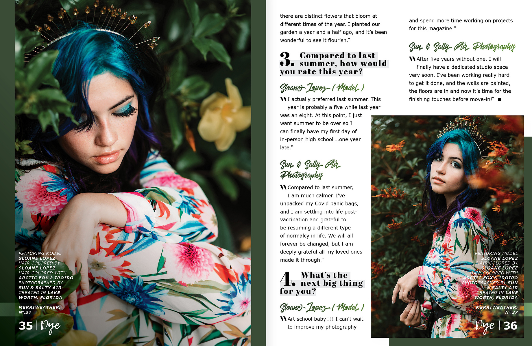 Merriweather feature in Dye Magazine