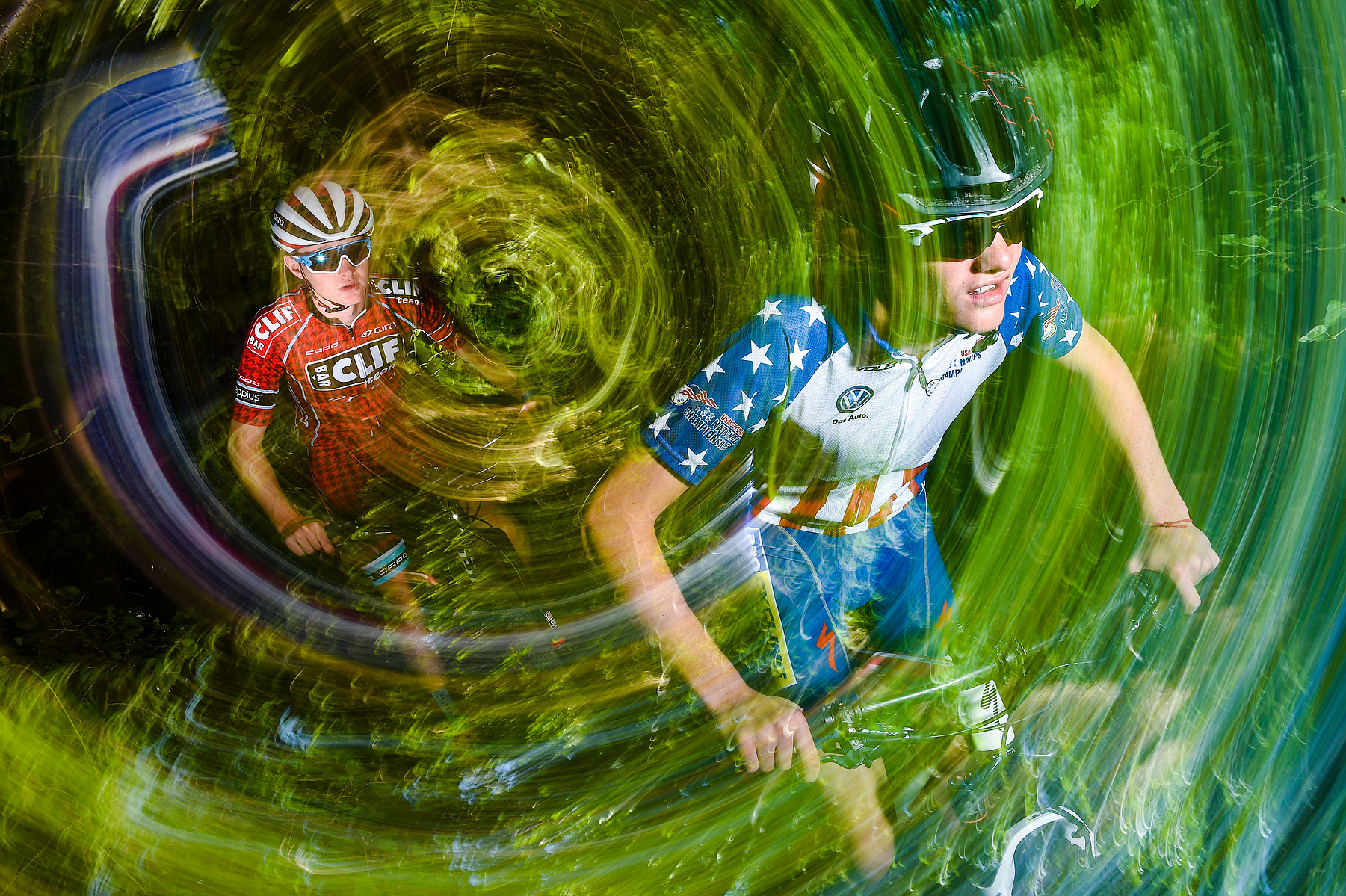 Brothers Nic Jenkins, 16, left, and Nolan Jenkins, 14, competed at the mountain biking nationals where Nolan placed first in short track and cross country for ages 14 and under, and Nic placed second in short track for ages 15 to 18. Michael Ciaglo, The G