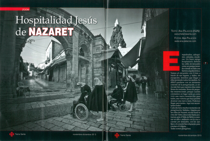 Ana Palacios Documentary Photographer. Tearsheet
