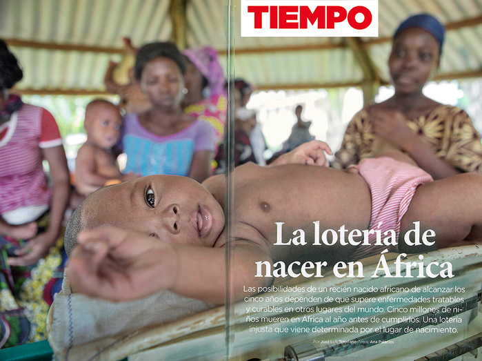 Ana Palacios Documentary Photographer. Tearsheet