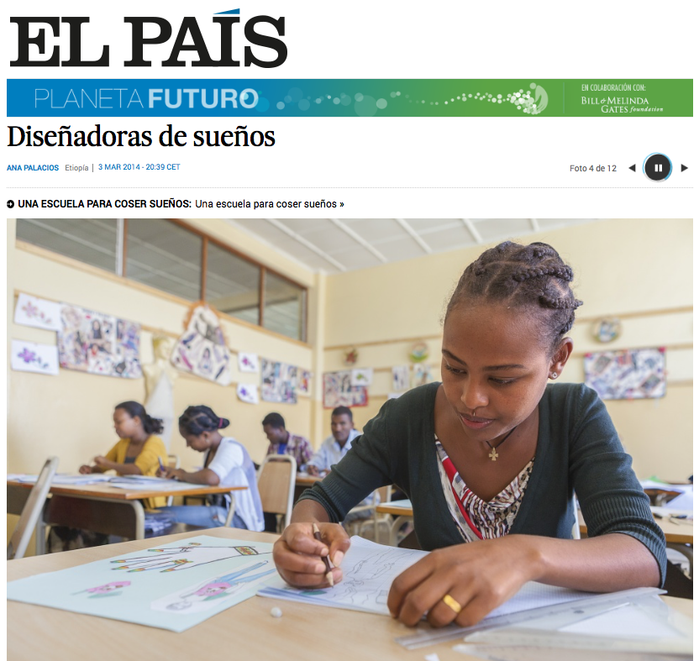 Ana Palacios Documentary Photographer. Tearsheet