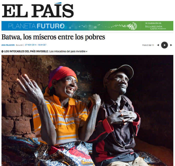 Ana Palacios Documentary Photographer. Tearsheet