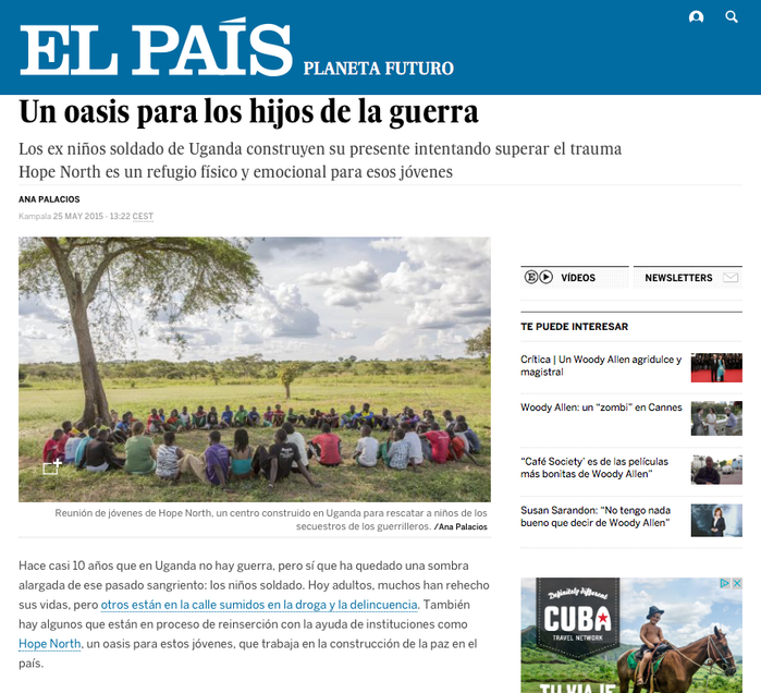 Ana Palacios Documentary Photographer. Tearsheet