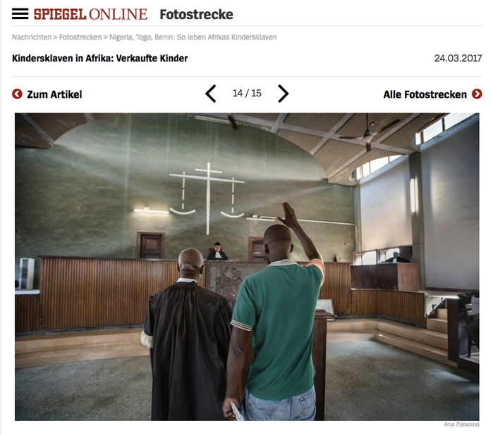 Spiegel Online. Photograhy by Ana Palacios