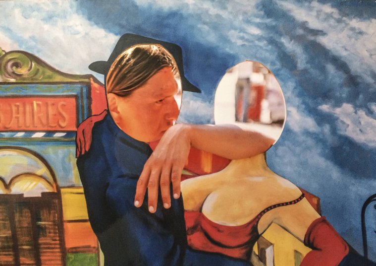 Portrait of Mario Flavio by Orestes Gonzalez