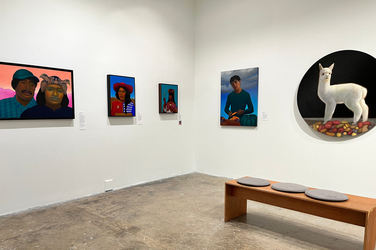 Leeanna Chipana solo exhibition at Blue Star Contemporary in San Antonio, TX