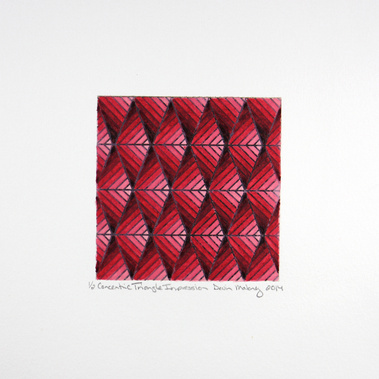 Concentric Triangle Impression