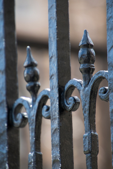 Detail of the Grace Hopper Gate