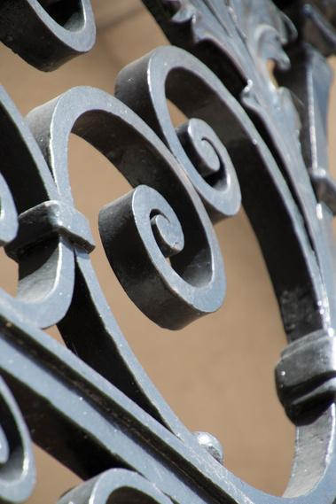 Detail of the Silliman College Gate