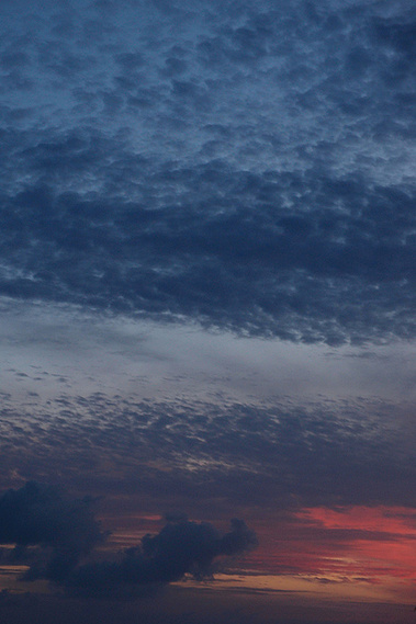 Sunset on Waikiki Beach