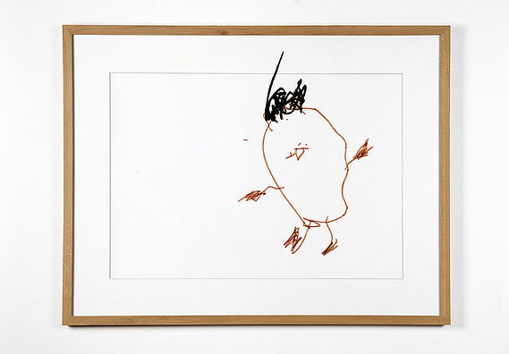 Mary Sue Art drawing on paper color marker scribble childhood versus adulthood themarysueproject