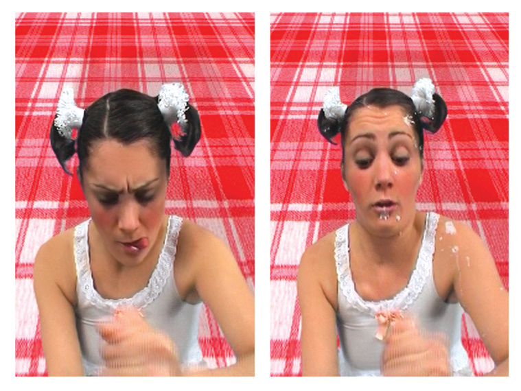 Mary Sue vidéos installations monter les blancs cooking performance themarysueproject art