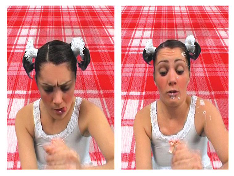 Mary Sue vidéos installations monter les blancs cooking performance themarysueproject art