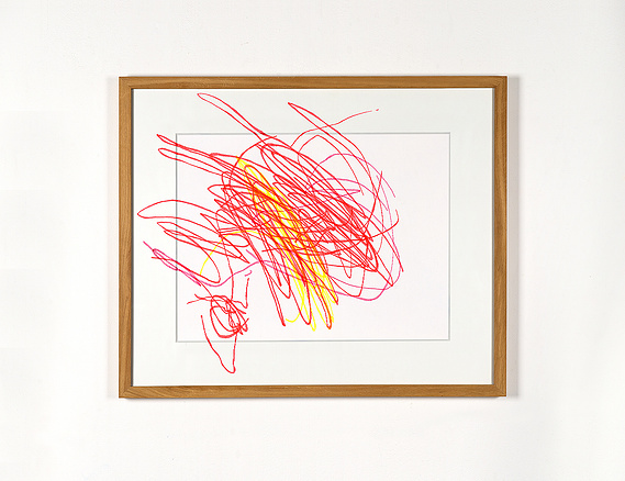 Mary Sue Art Practice mechanical handmade drawings oversized color marker scribble childhood versus adulthood themarysueproject