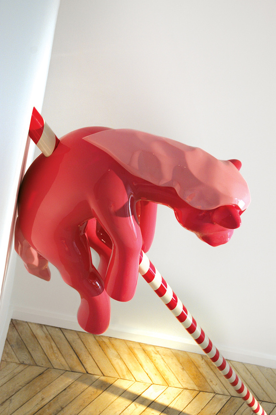 Mary Sue art sculpture dead horse detail merry go round installation themarysueproject