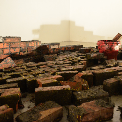 Bricks, Palm Oil, Gunpowder, and Lemon (2020) performance by Luis Vasquez La Roche 